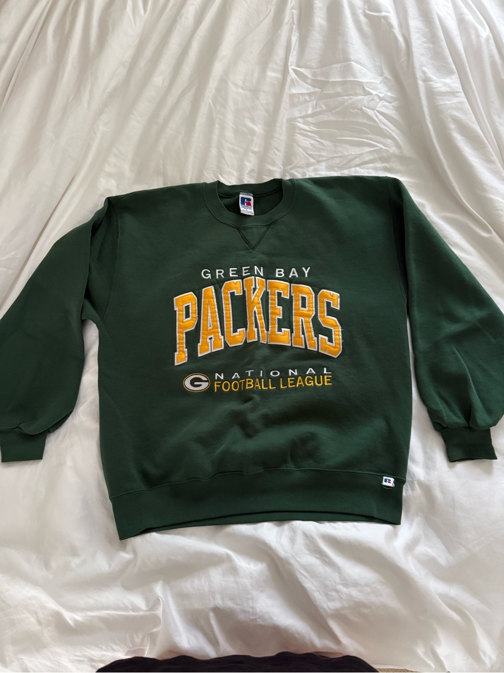 Vintage Green Bay Packers Crewneck Sweatshirt - Russell Athletic